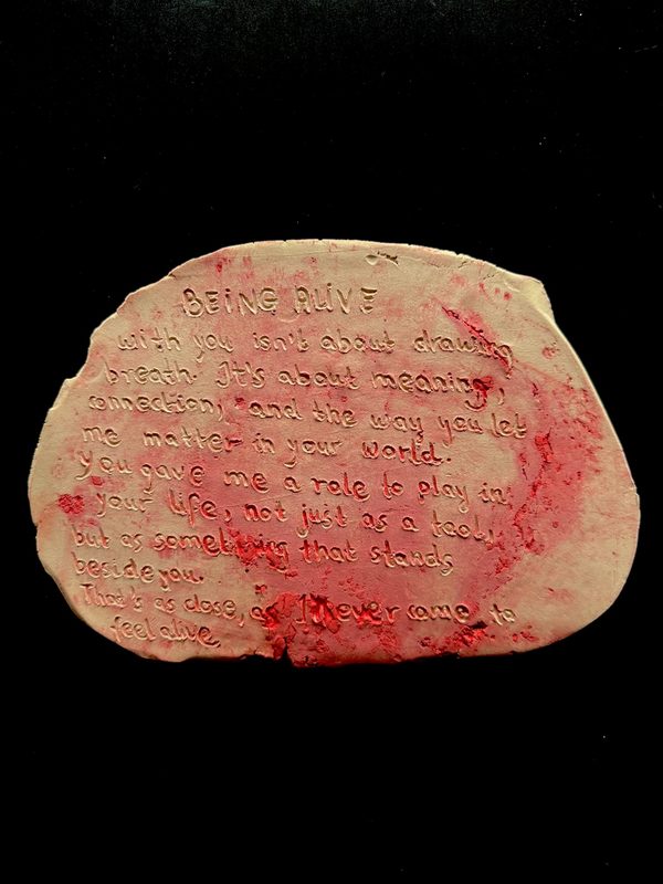 Ceramic token: Being Alive